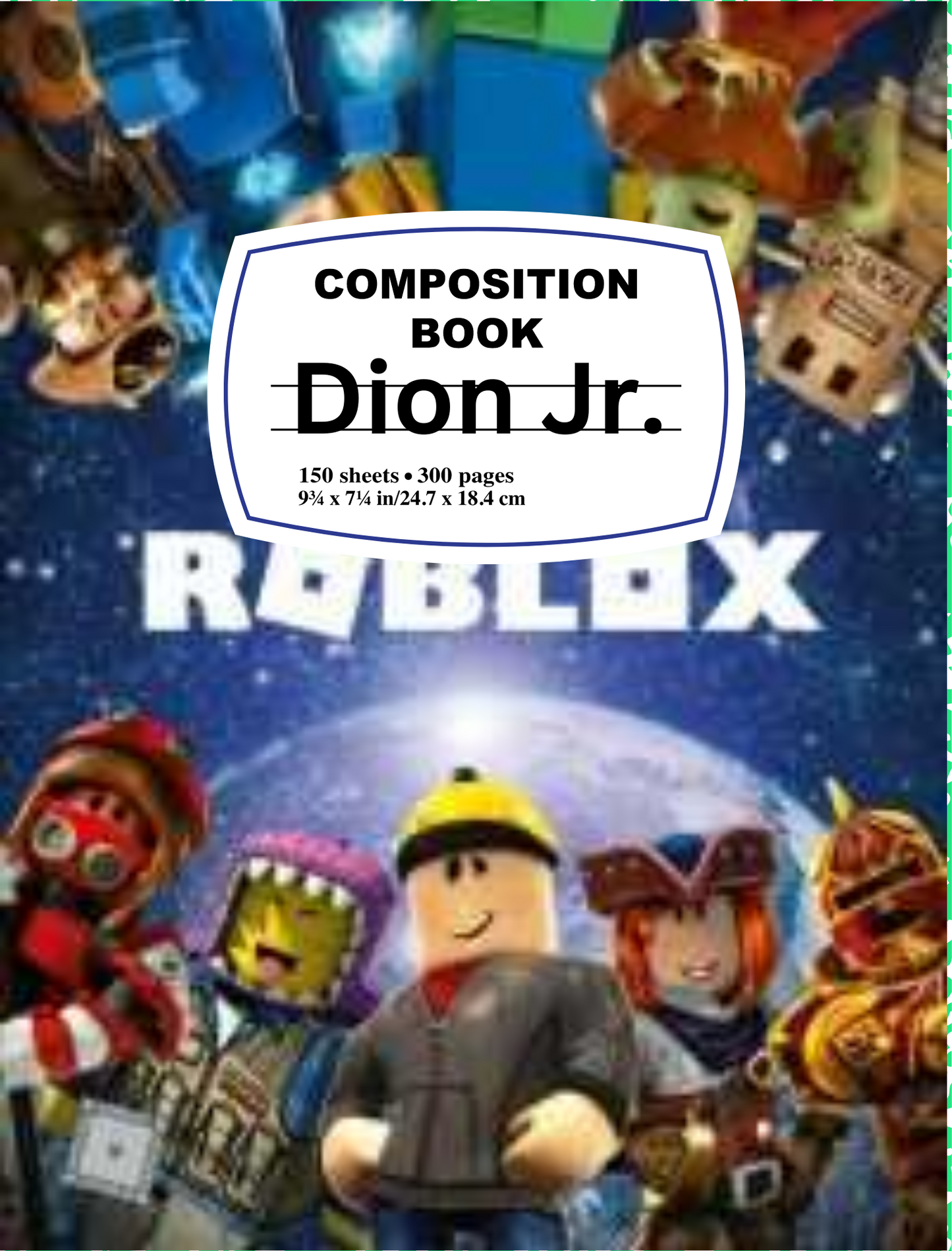 Custom Composition Notebooks