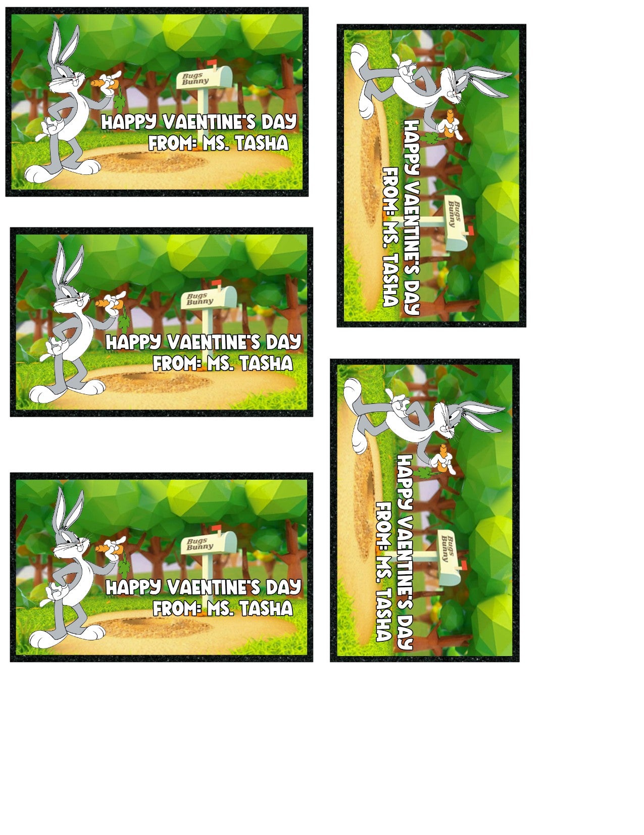 Custom Valentine’s Day Cards For Kids