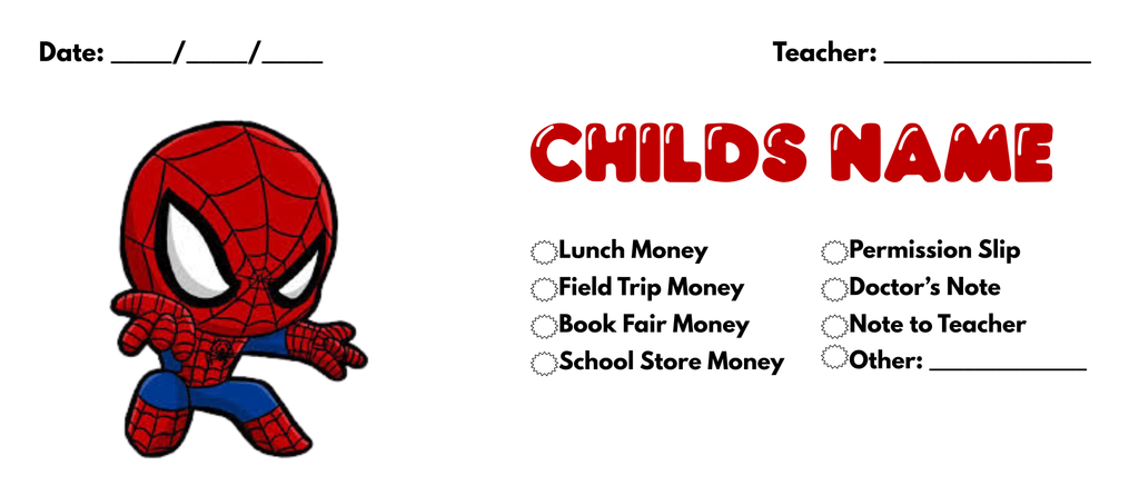 Custom School Envelopes!