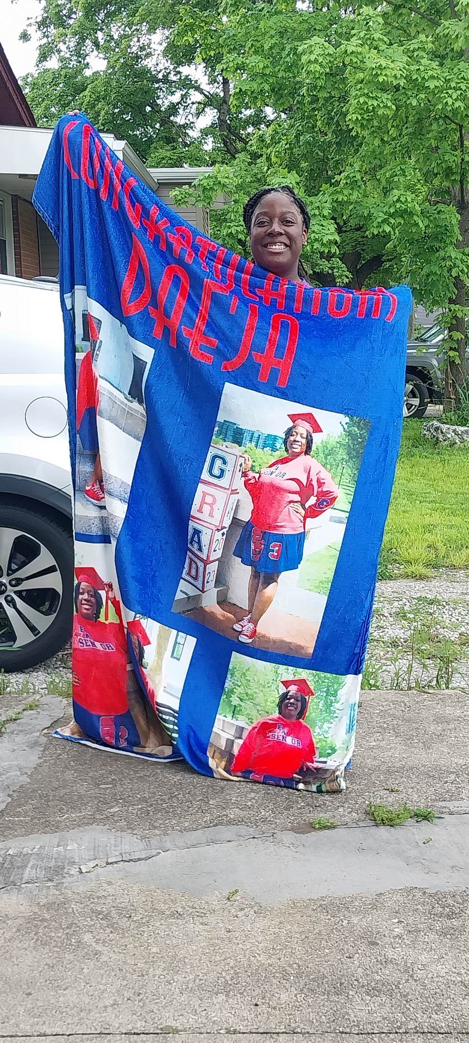Custom Ultra-Soft Micro Fleece Blanket 60" x 80"