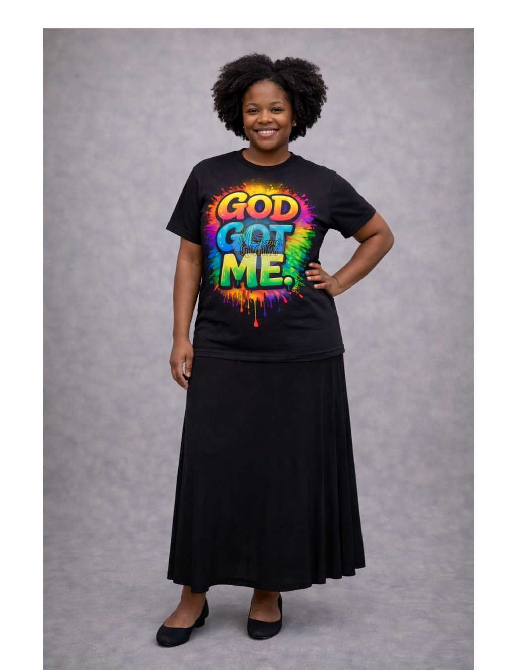 God Got Me Faith Graphic T-Shirt & Hoodie | Christian Apparel Up to 5XL | Mz. Topsy’s Creations