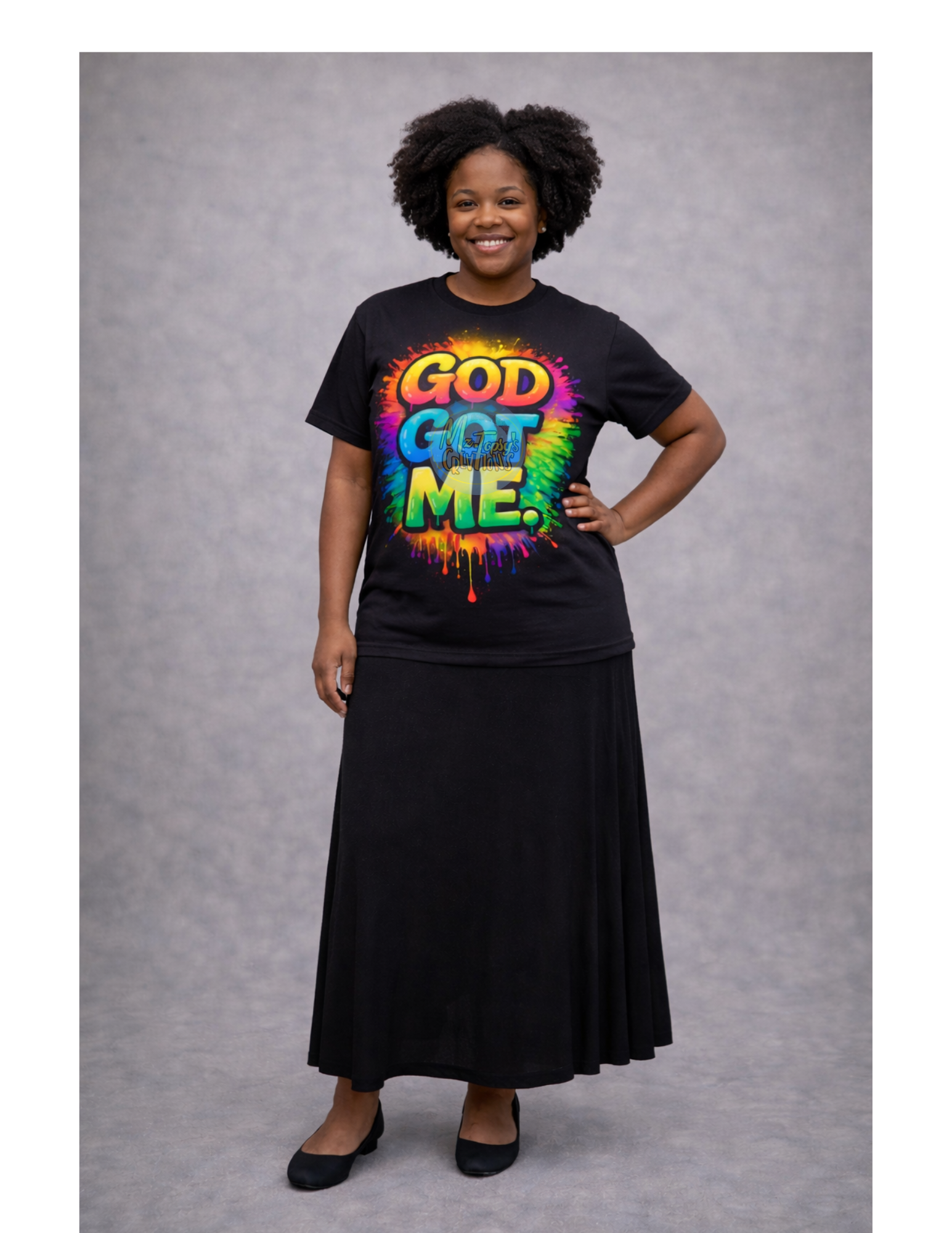 God Got Me Faith Graphic T-Shirt & Hoodie | Christian Apparel Up to 5XL | Mz. Topsy’s Creations