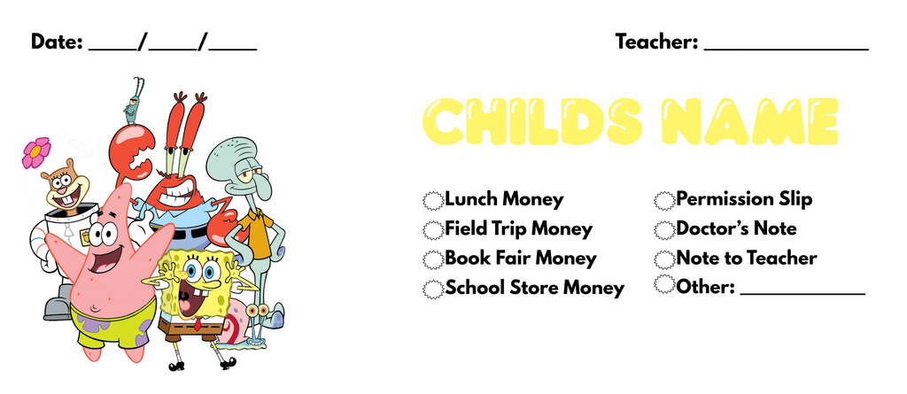 Custom School Envelopes!