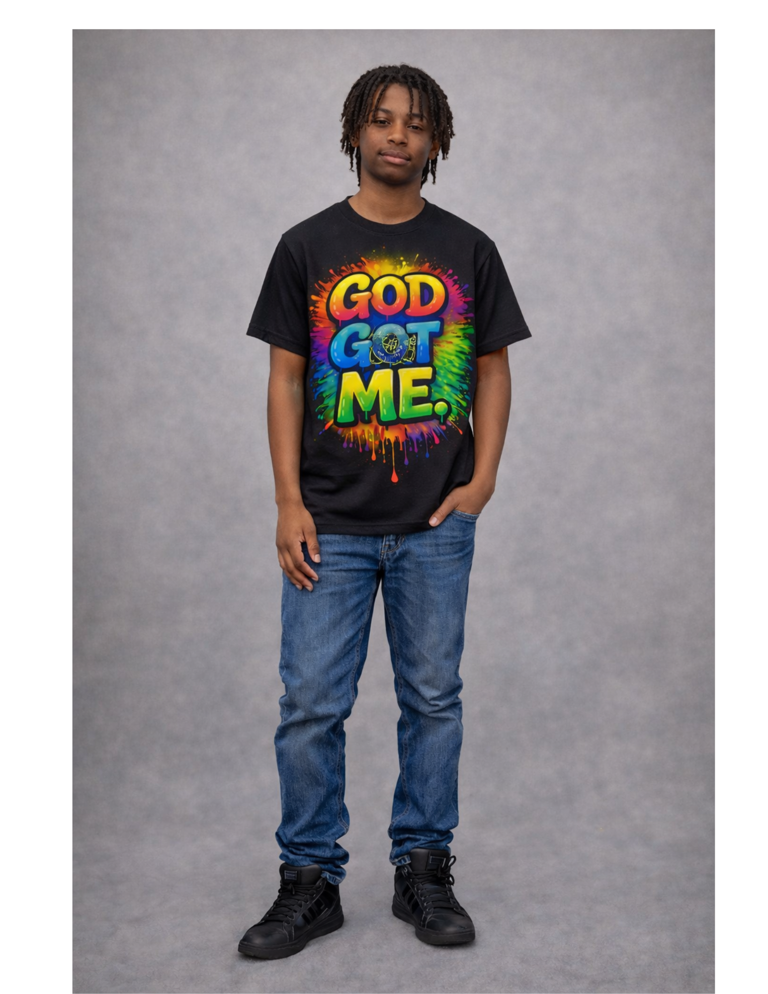 God Got Me Faith Graphic T-Shirt & Hoodie | Christian Apparel Up to 5XL | Mz. Topsy’s Creations