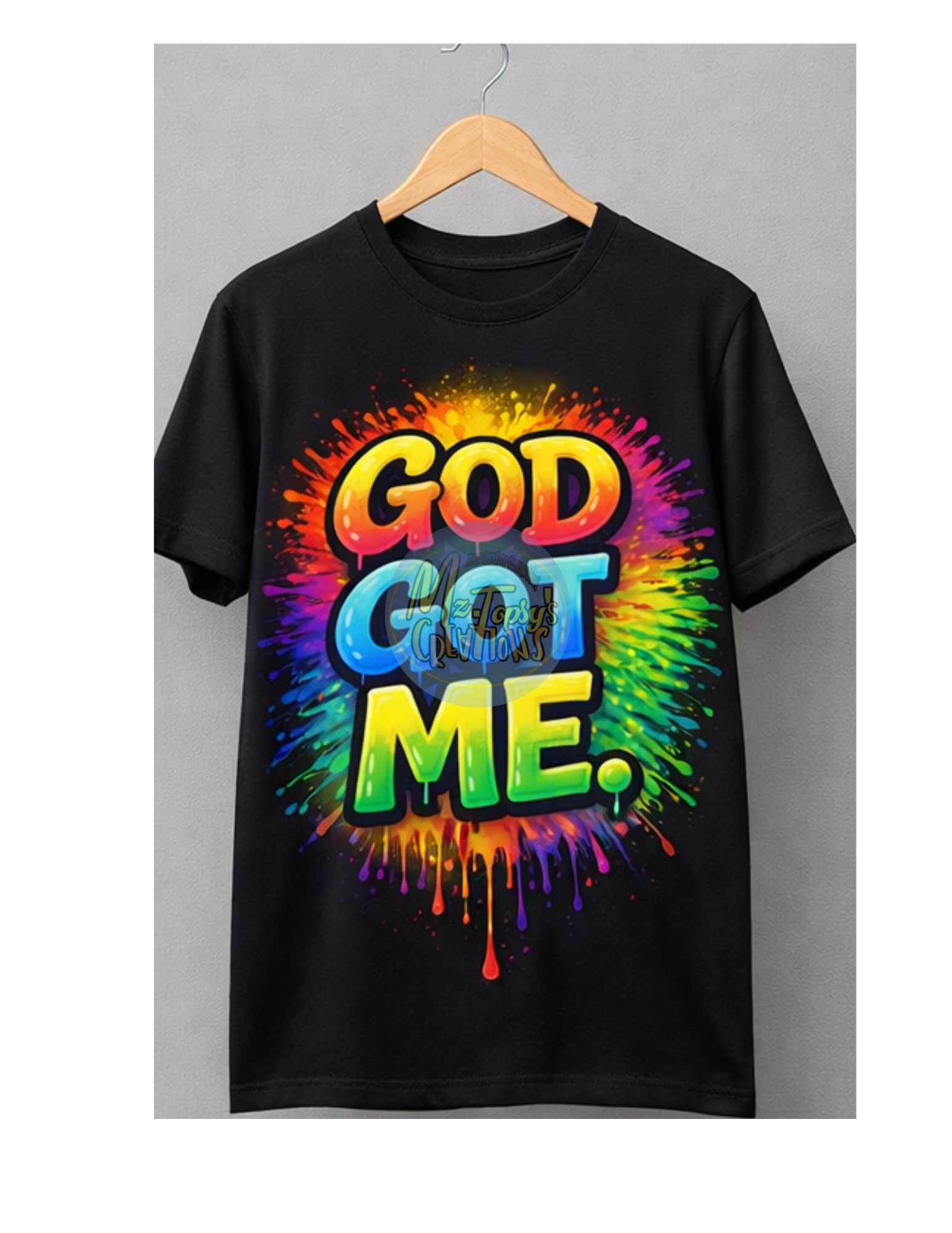 God Got Me Faith Graphic T-Shirt & Hoodie | Christian Apparel Up to 5XL | Mz. Topsy’s Creations