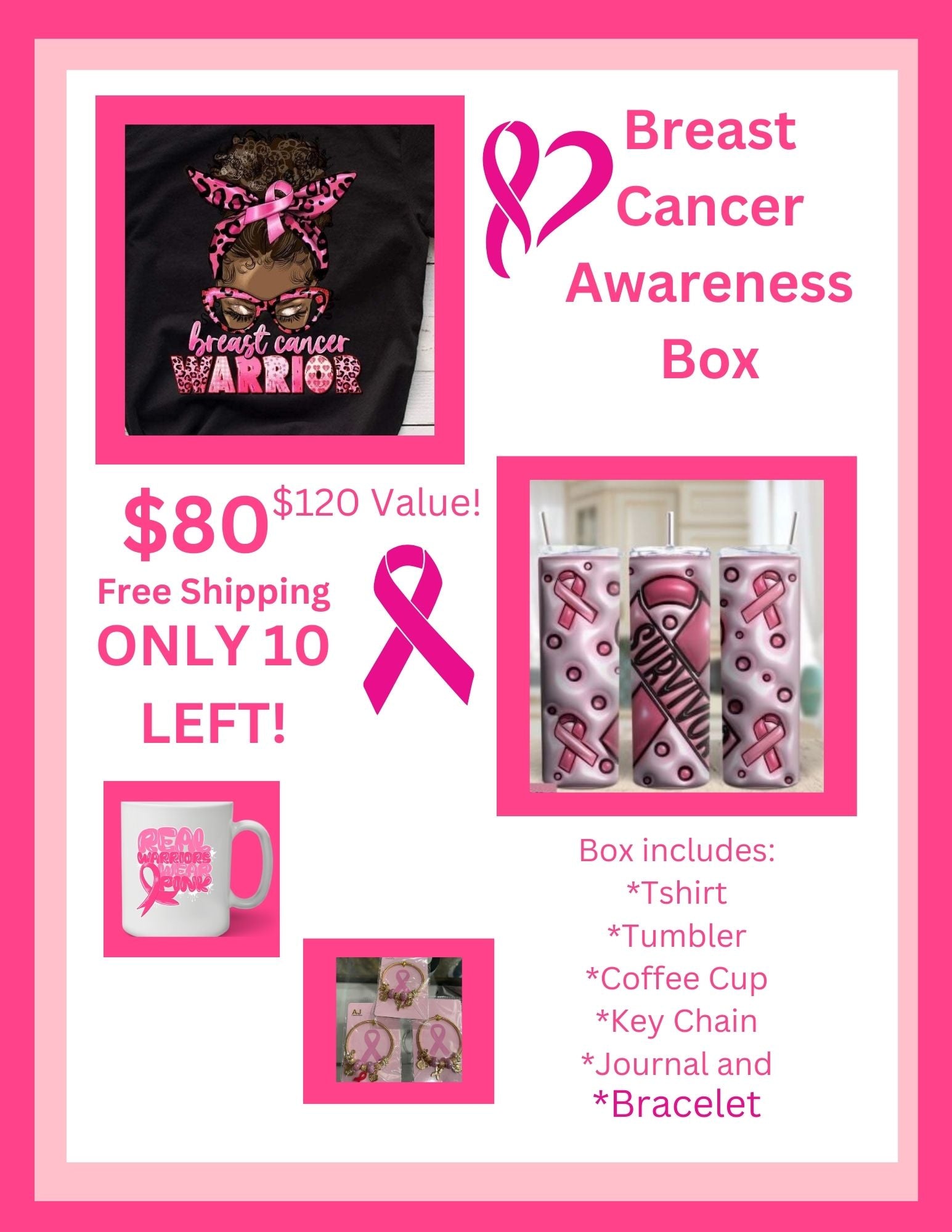 Breast Cancer Awareness Box – Mz. Topsy's Creations