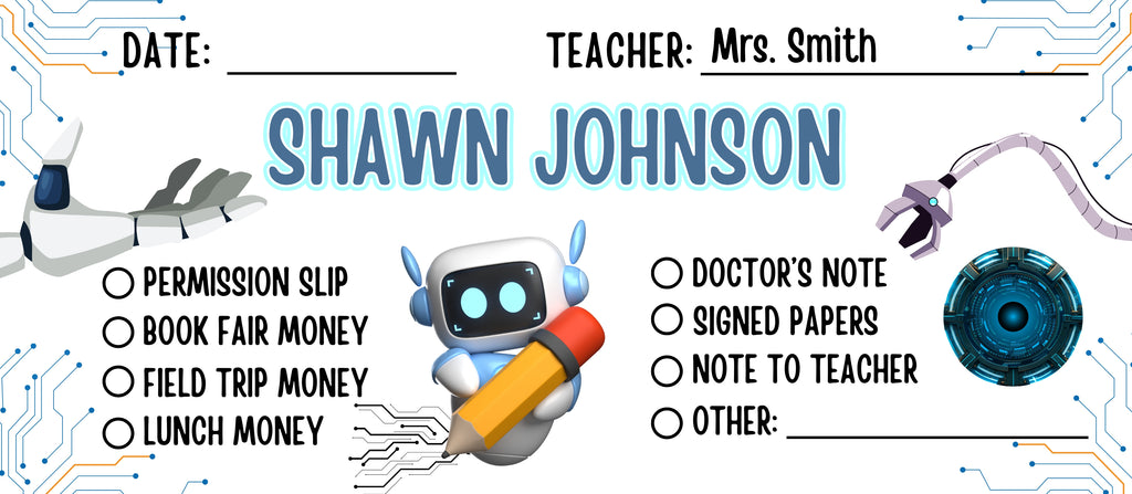 Custom School Envelopes!