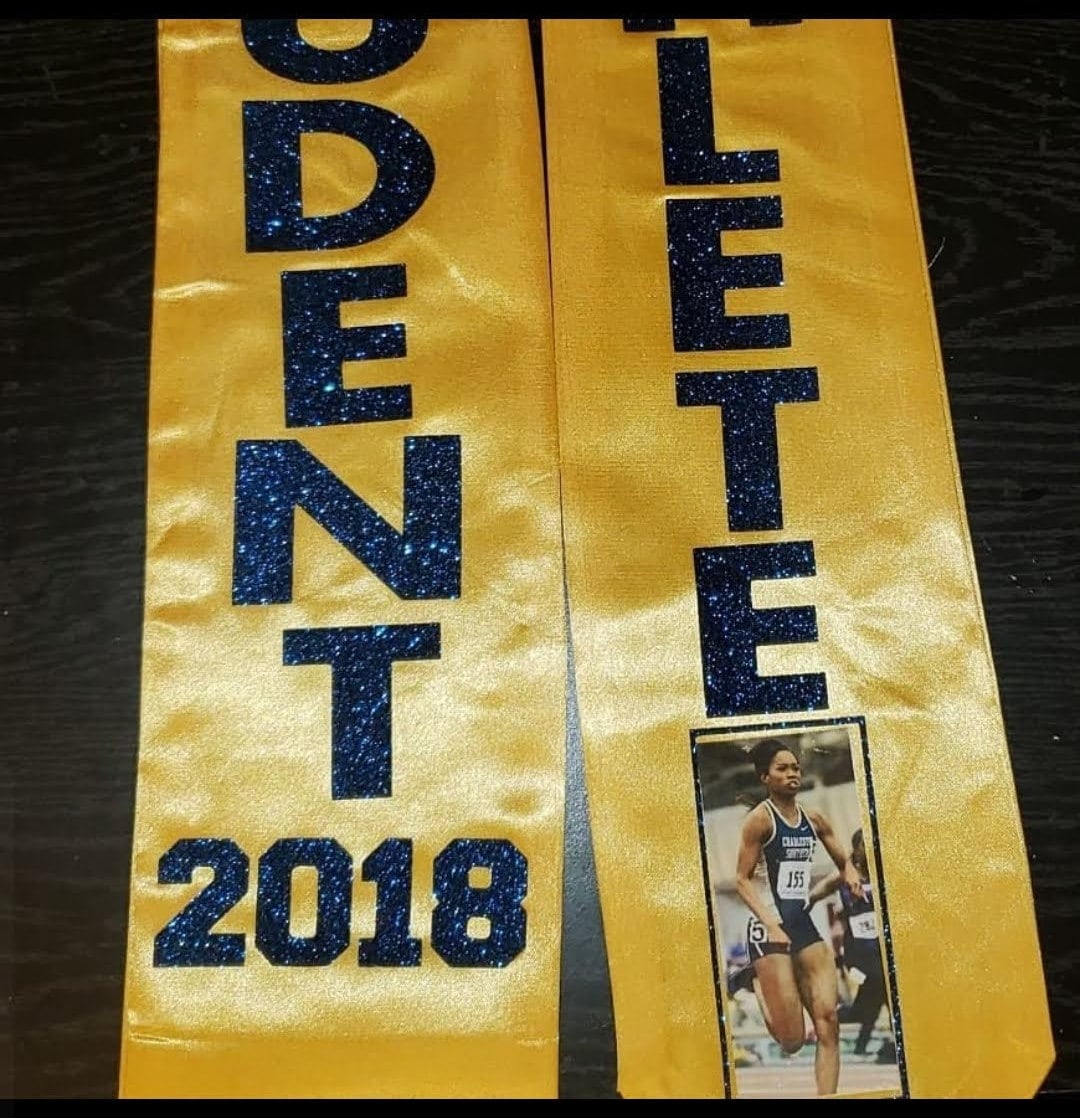 Personalized Graduation Stole