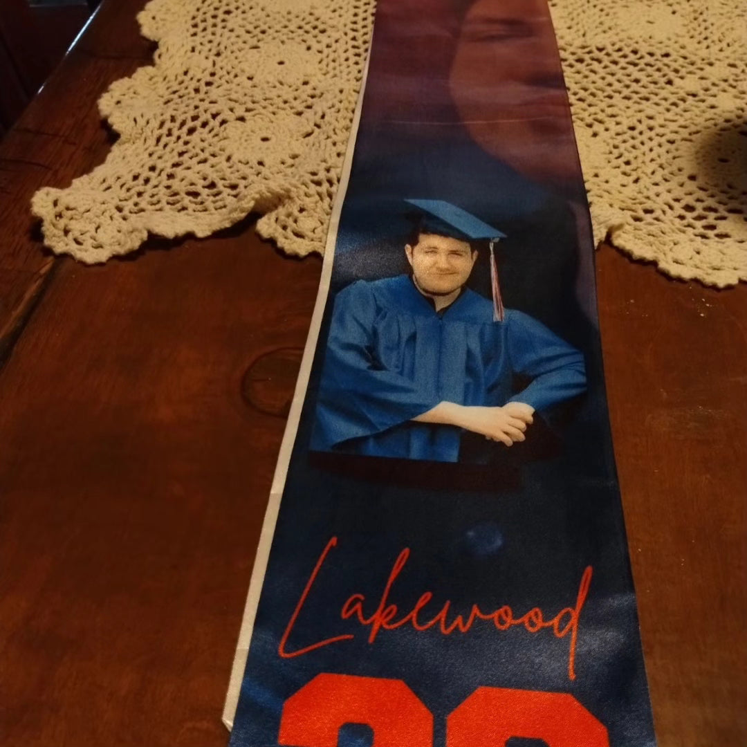 Custom Graduation Stole