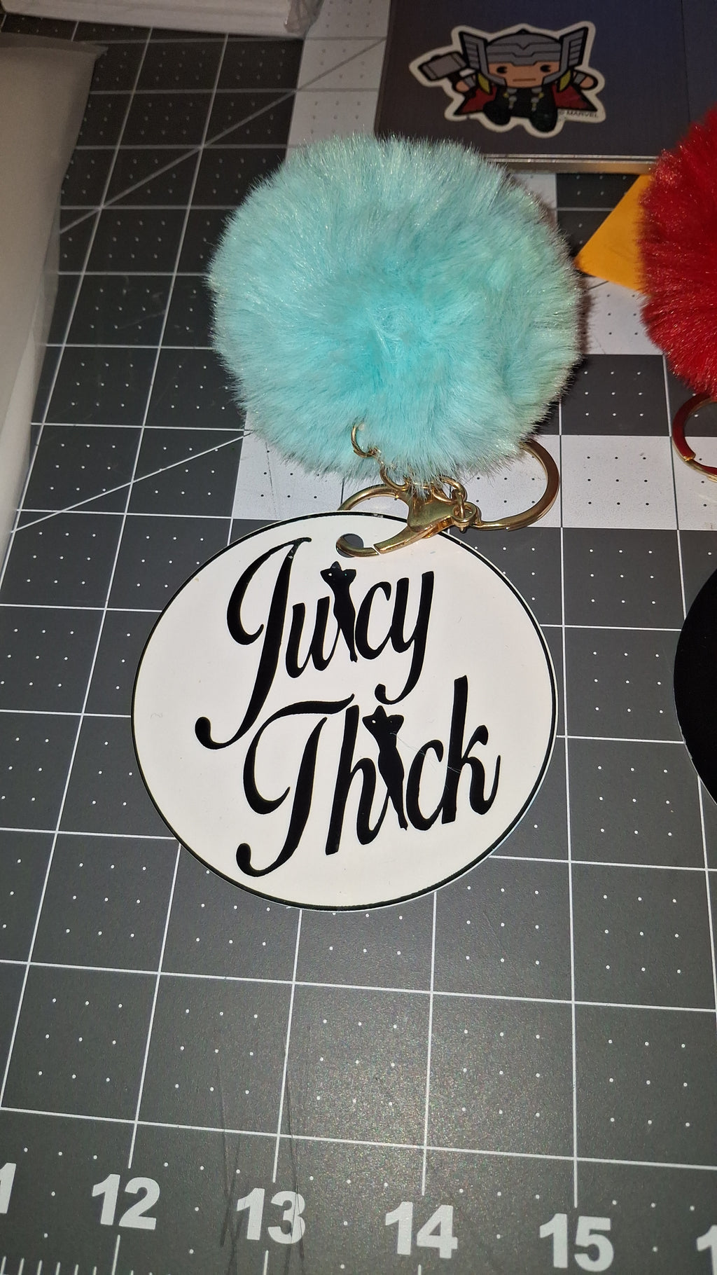 3.5in Custom Double-Sided Keychain
