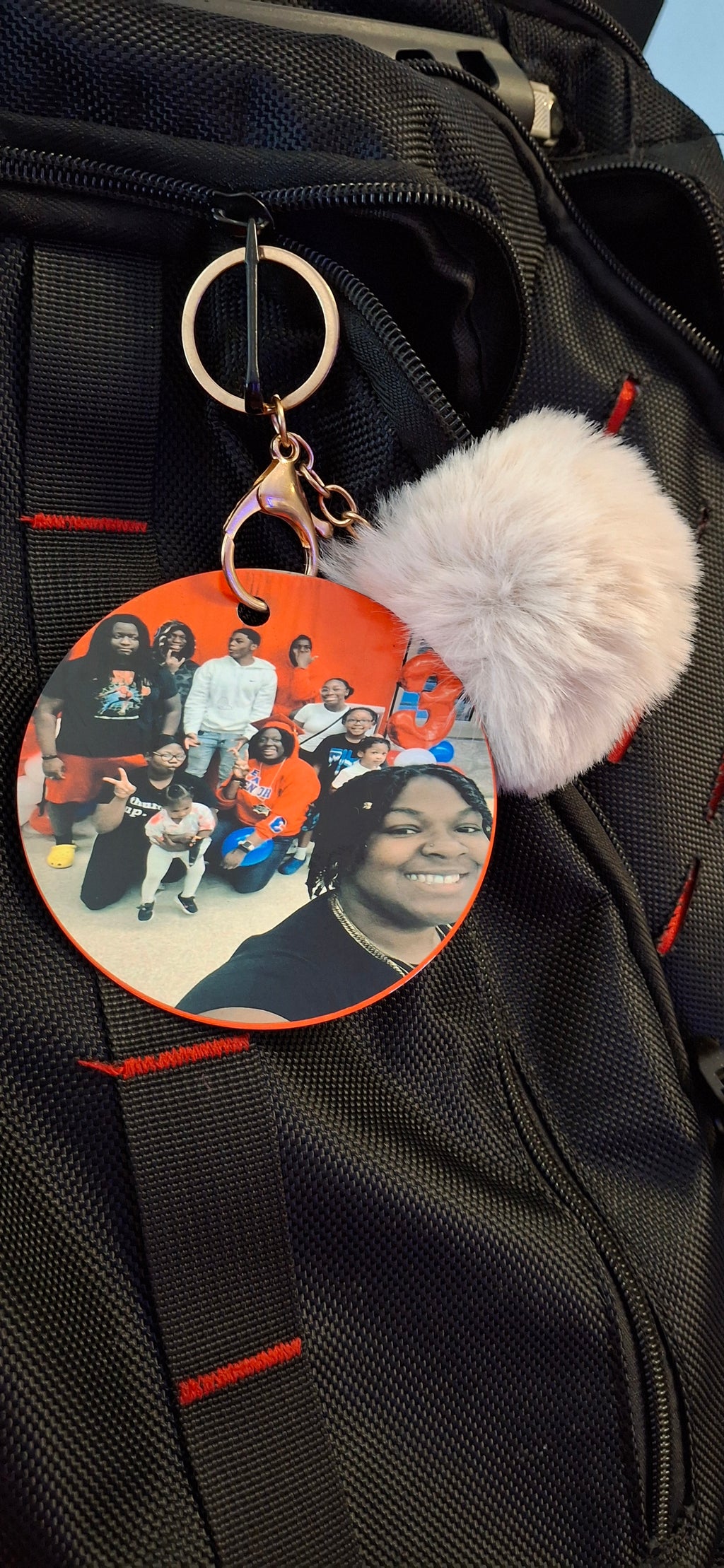 3.5in Custom Double-Sided Keychain