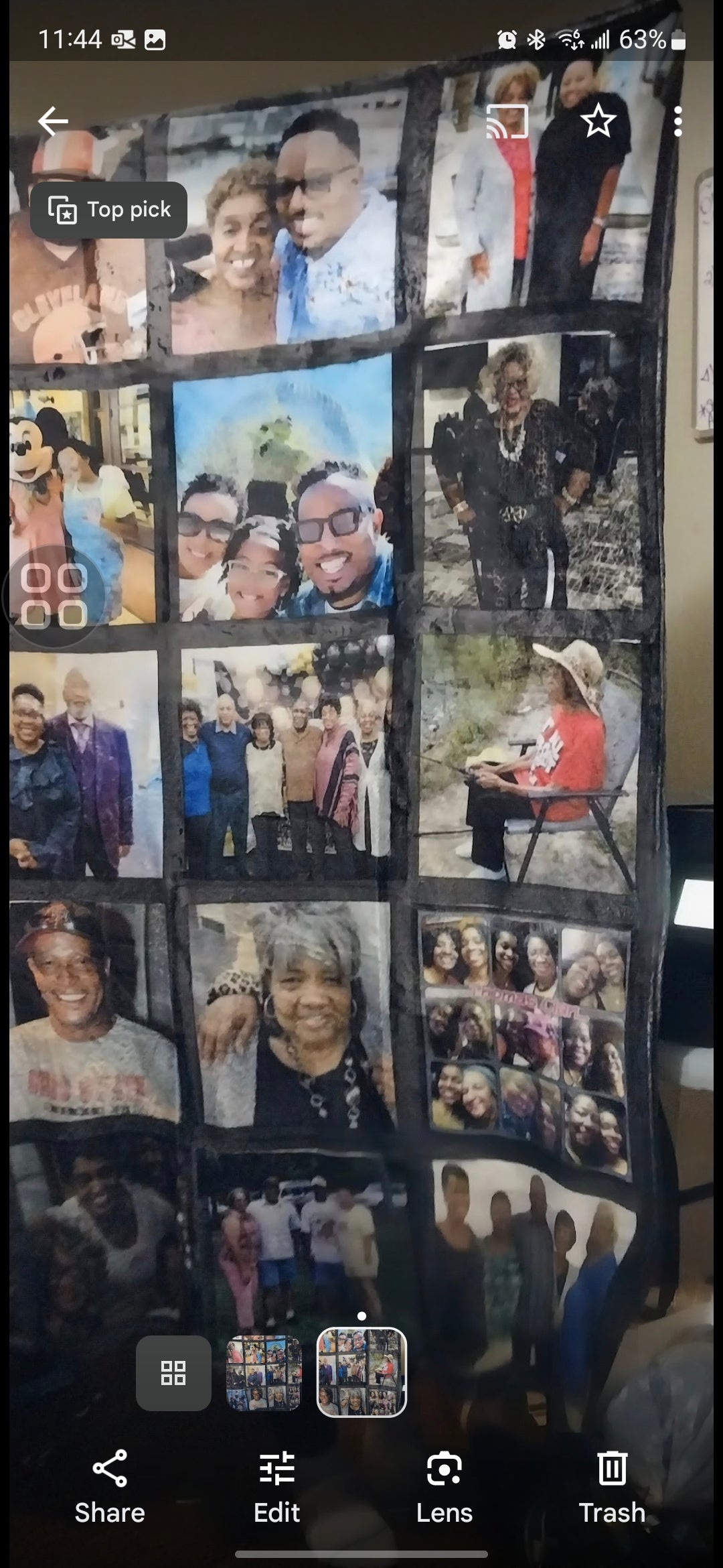 Custom Panel Picture Blanket