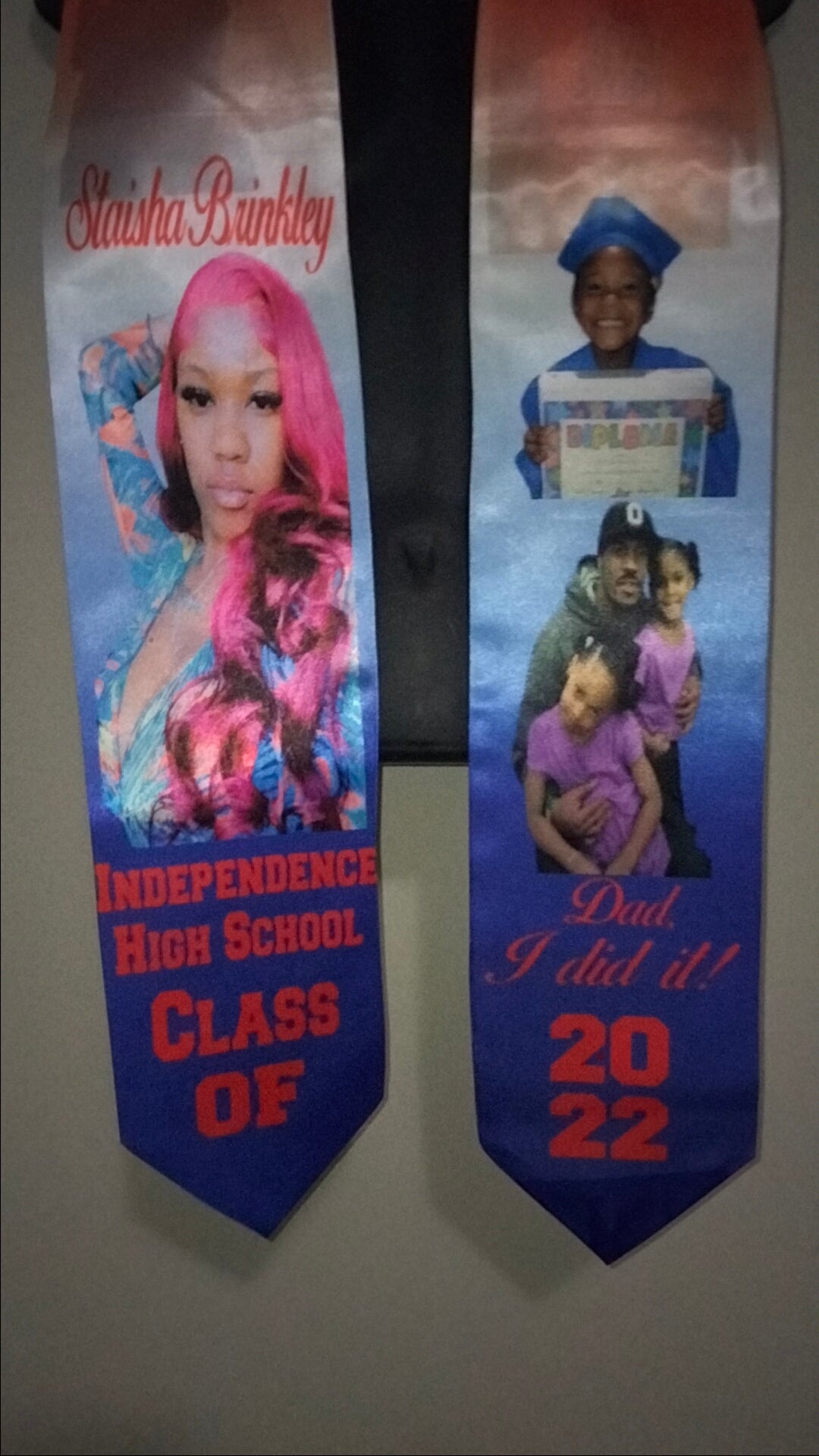 Custom Graduation Stole
