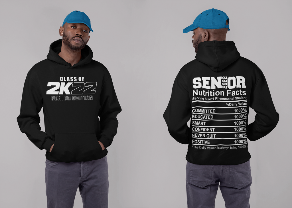 Senior Hoodie (Front and Back Design)
